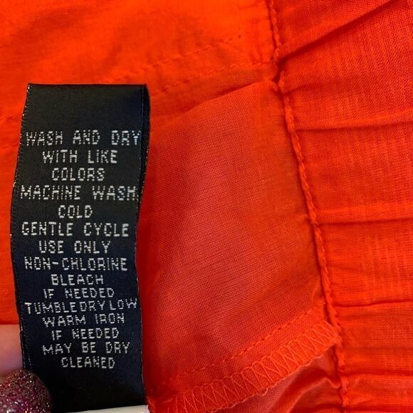 Torrid Cropped Anorak Jacket in Sunset Red Size 1X - Picture 8 of 13